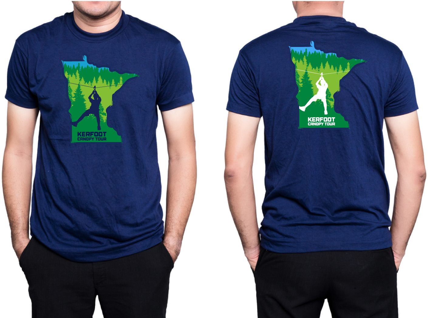 T-Shirt-Design von aneela für Kerfoot Canopy Tour | Design #22432079