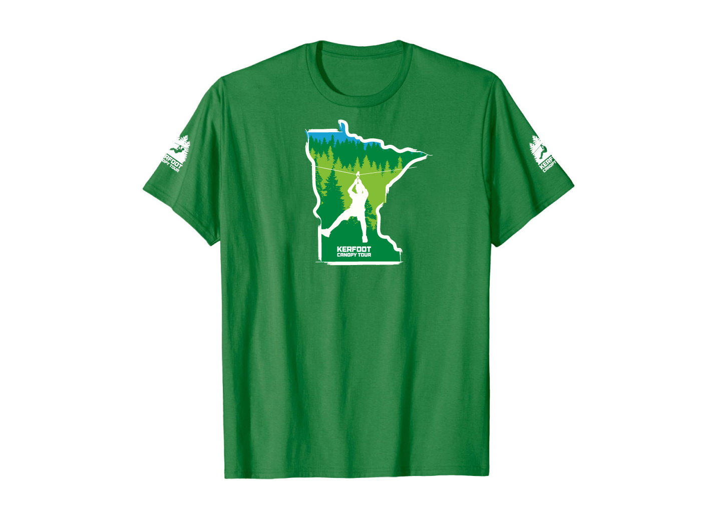 T-Shirt-Design von aneela für Kerfoot Canopy Tour | Design #22432285