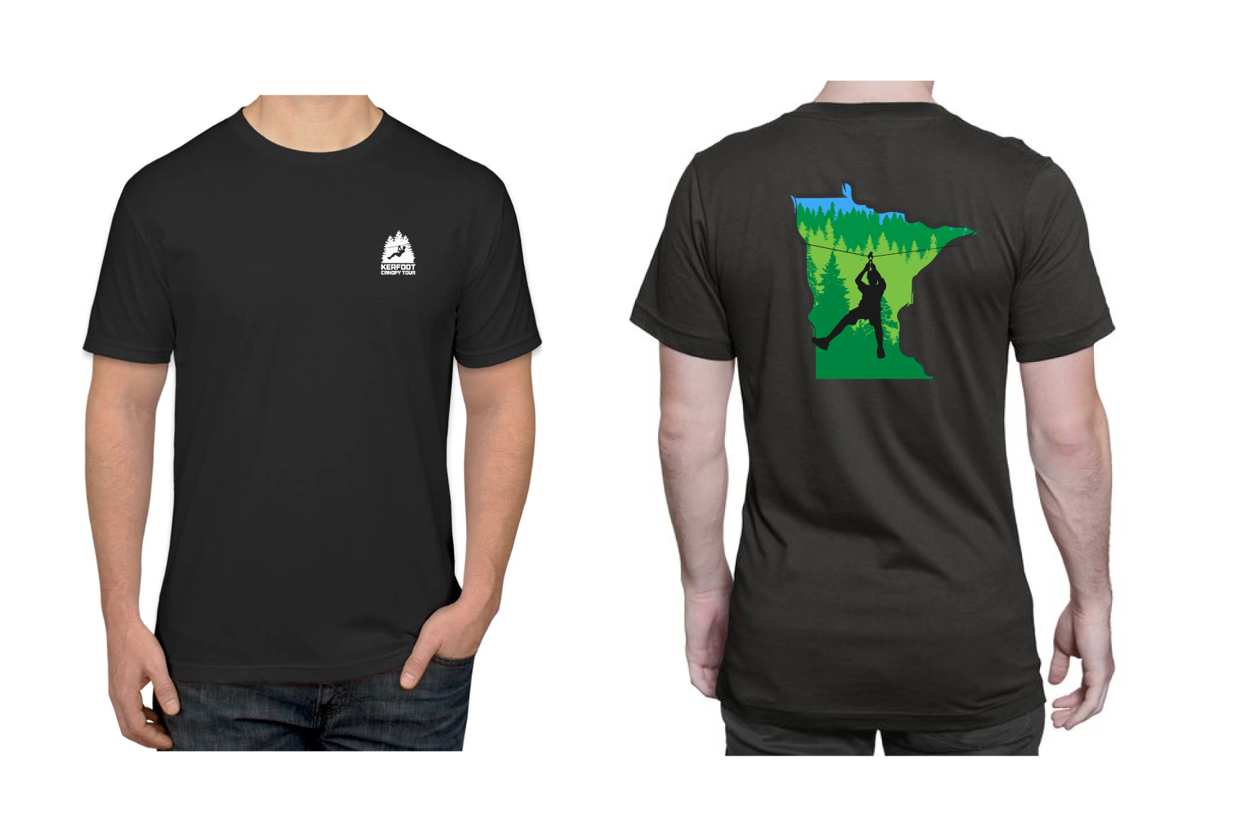 T-Shirt-Design von aneela für Kerfoot Canopy Tour | Design #22432349