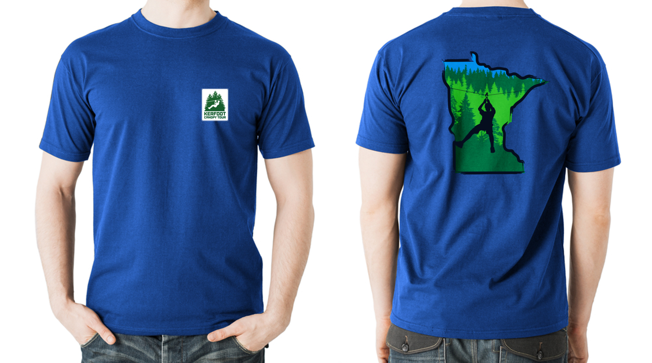T-shirt Design by aneela for Kerfoot Canopy Tour | Design #22432962