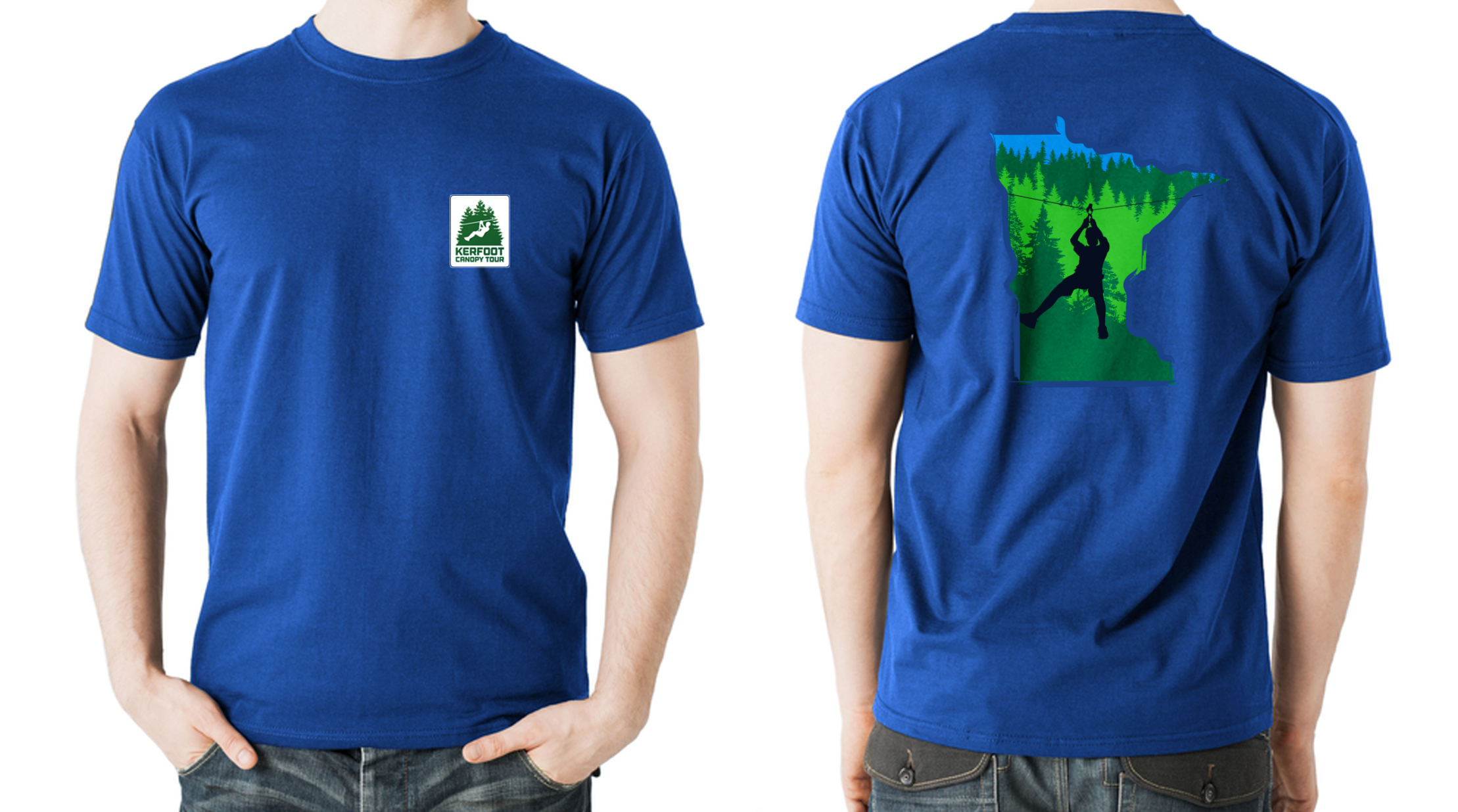T-Shirt-Design von aneela für Kerfoot Canopy Tour | Design #22432965