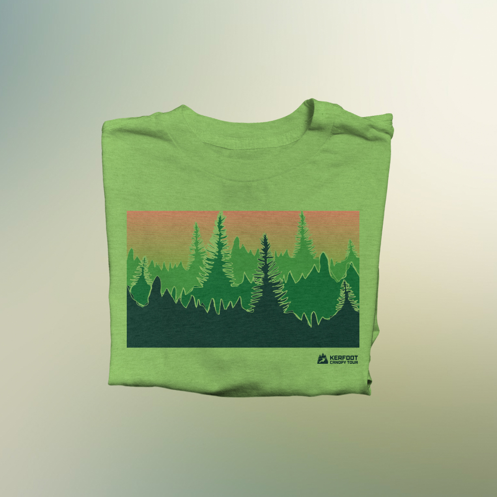 T-shirt Design by JTdsign for Kerfoot Canopy Tour | Design #22441386