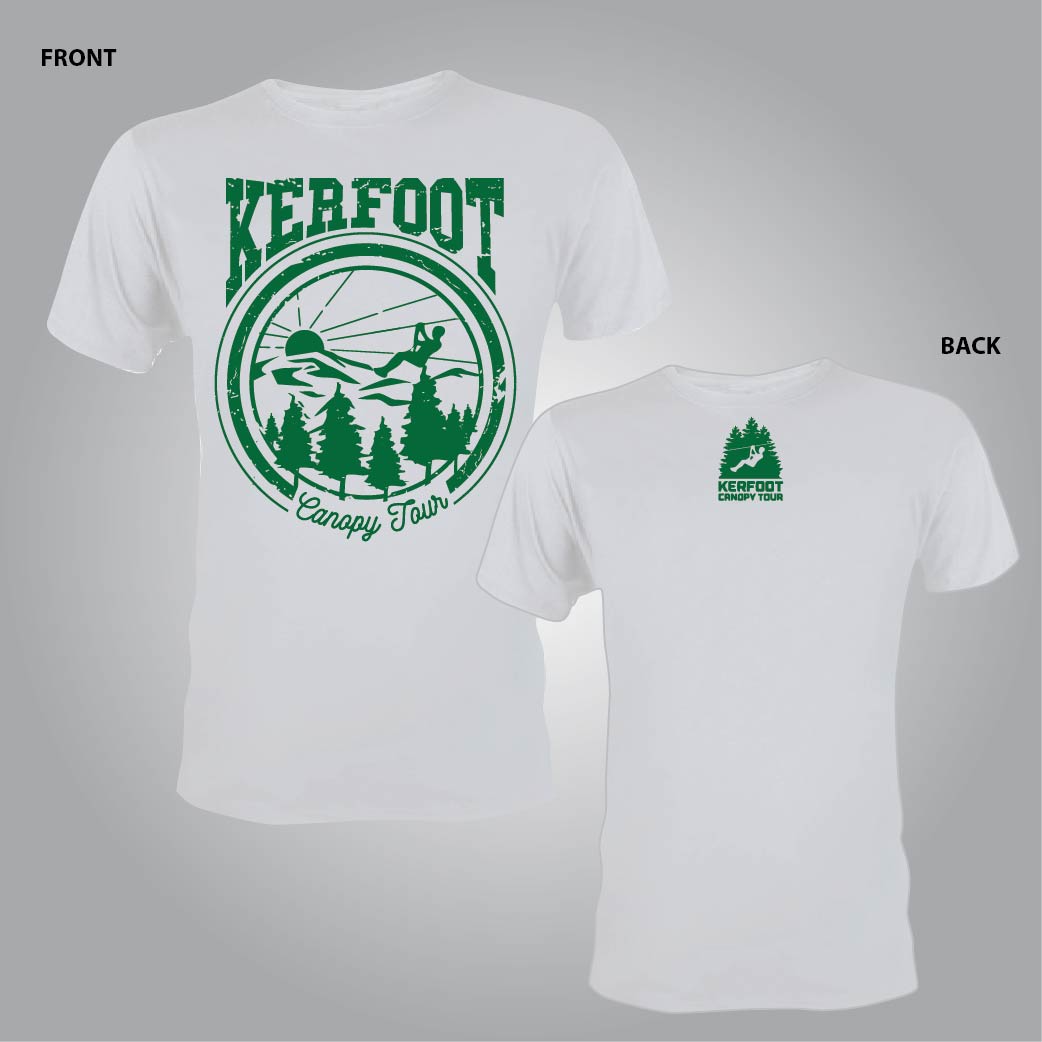 T-shirt Design by 75-R-P-Z for Kerfoot Canopy Tour | Design #22442062