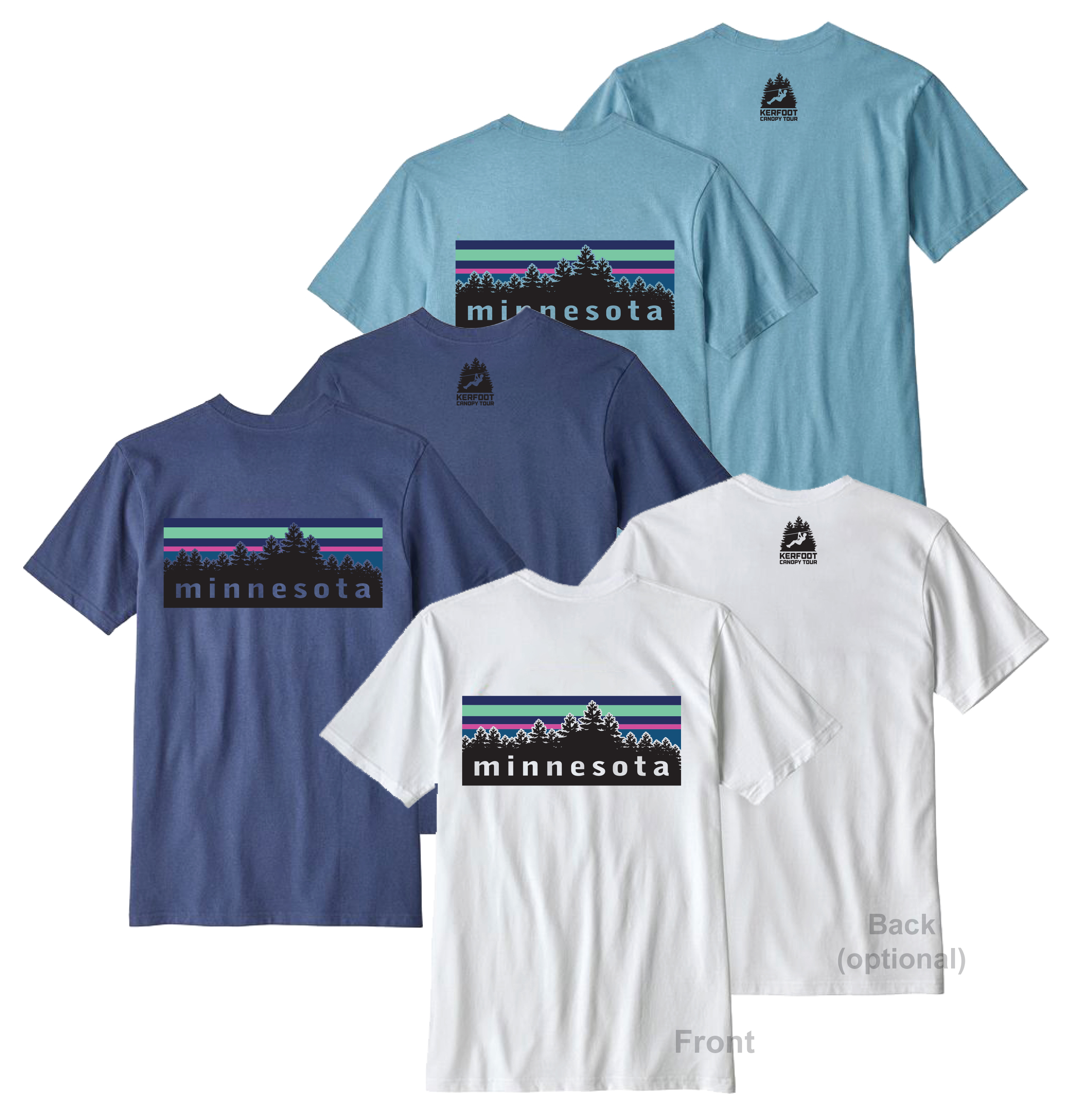T-Shirt-Design von Dominick Madson für Kerfoot Canopy Tour | Design #22464184