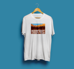 T-shirt for zip line tour for amazing zip line tour in Minnesota | T-shirt Design by HELLOCRUNK