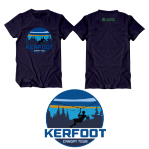 T-shirt Design by Uprinteez for Kerfoot Canopy Tour | Design: #22429619