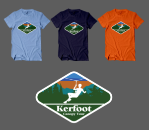 T-shirt Design by Uprinteez for Kerfoot Canopy Tour | Design: #22437076