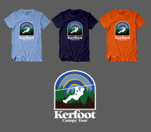 T-shirt Design by Uprinteez for Kerfoot Canopy Tour | Design: #22437294