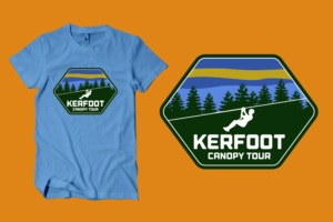 T-shirt Design by Uprinteez for Kerfoot Canopy Tour | Design: #22476675