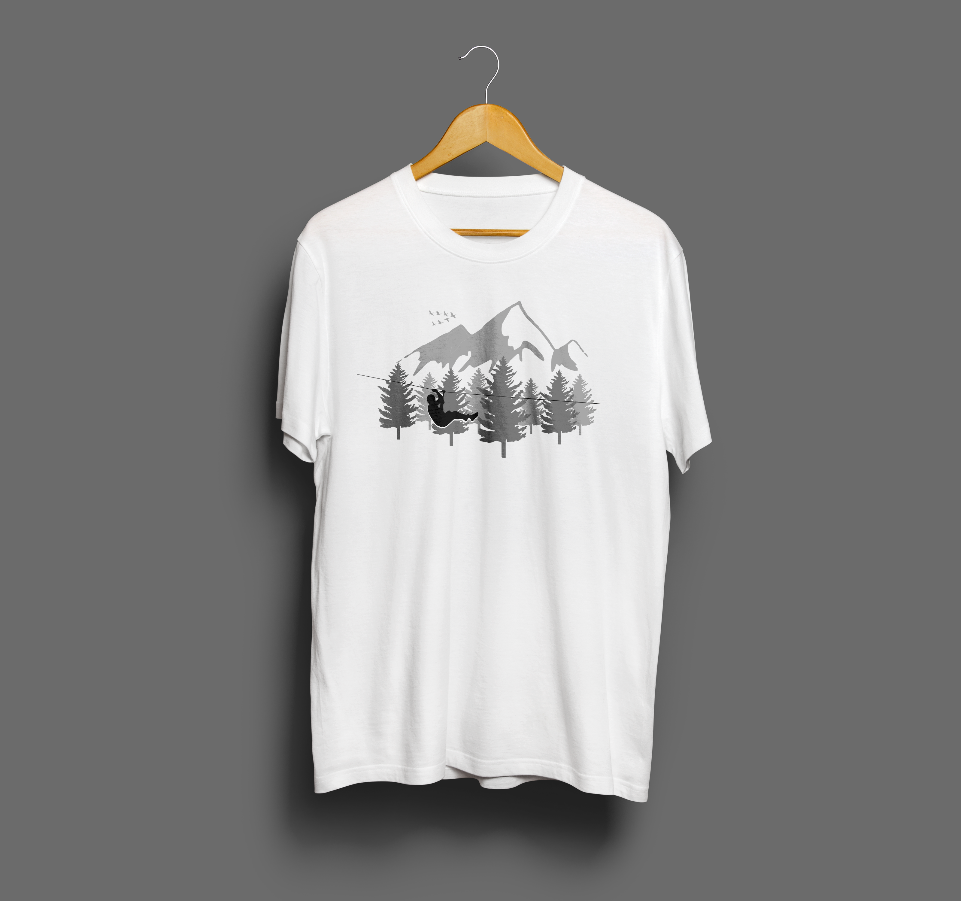 T-shirt Design by Zahid9692 for Kerfoot Canopy Tour | Design #22428065
