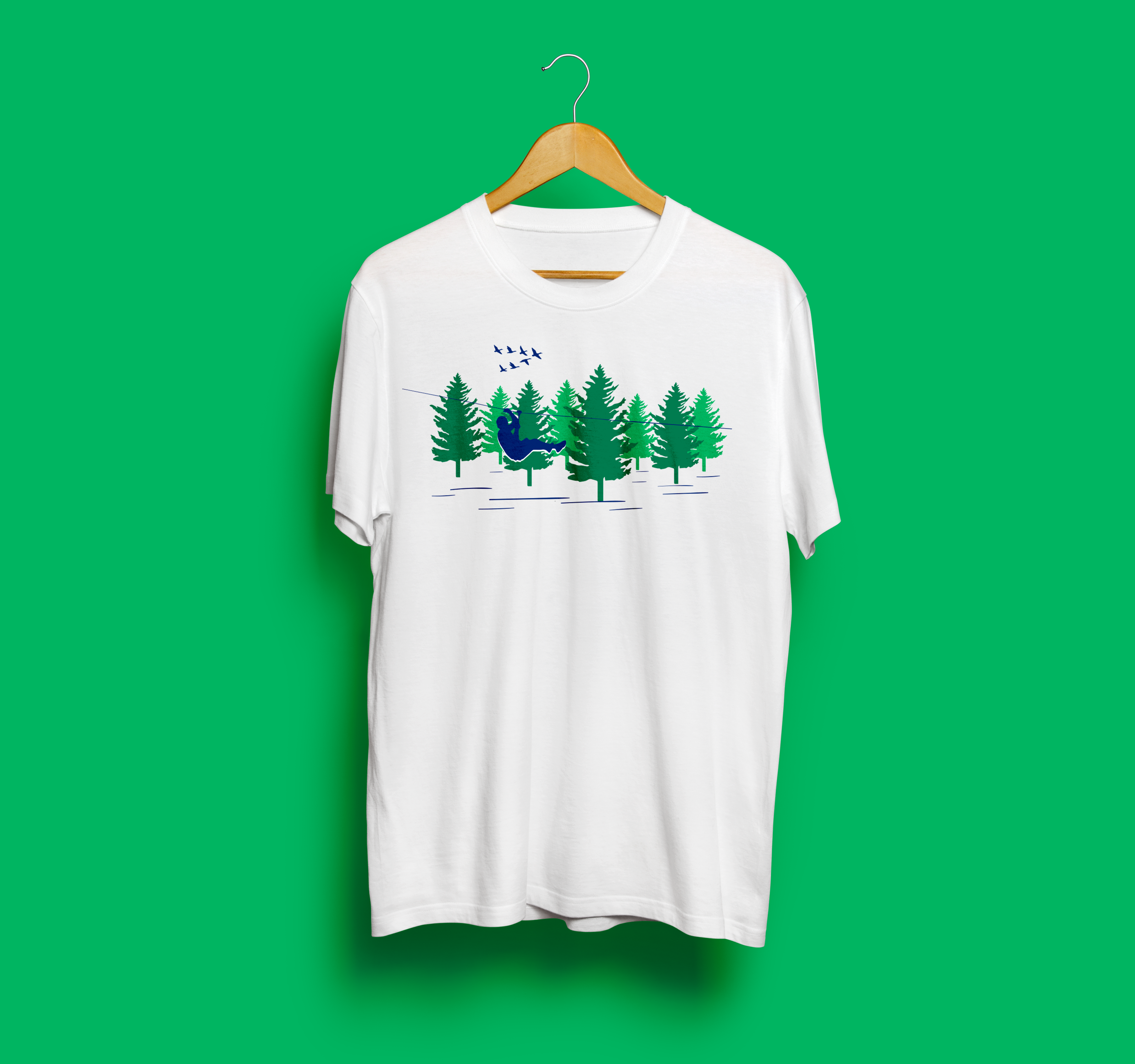 T-shirt Design by Zahid9692 for Kerfoot Canopy Tour | Design #22429355