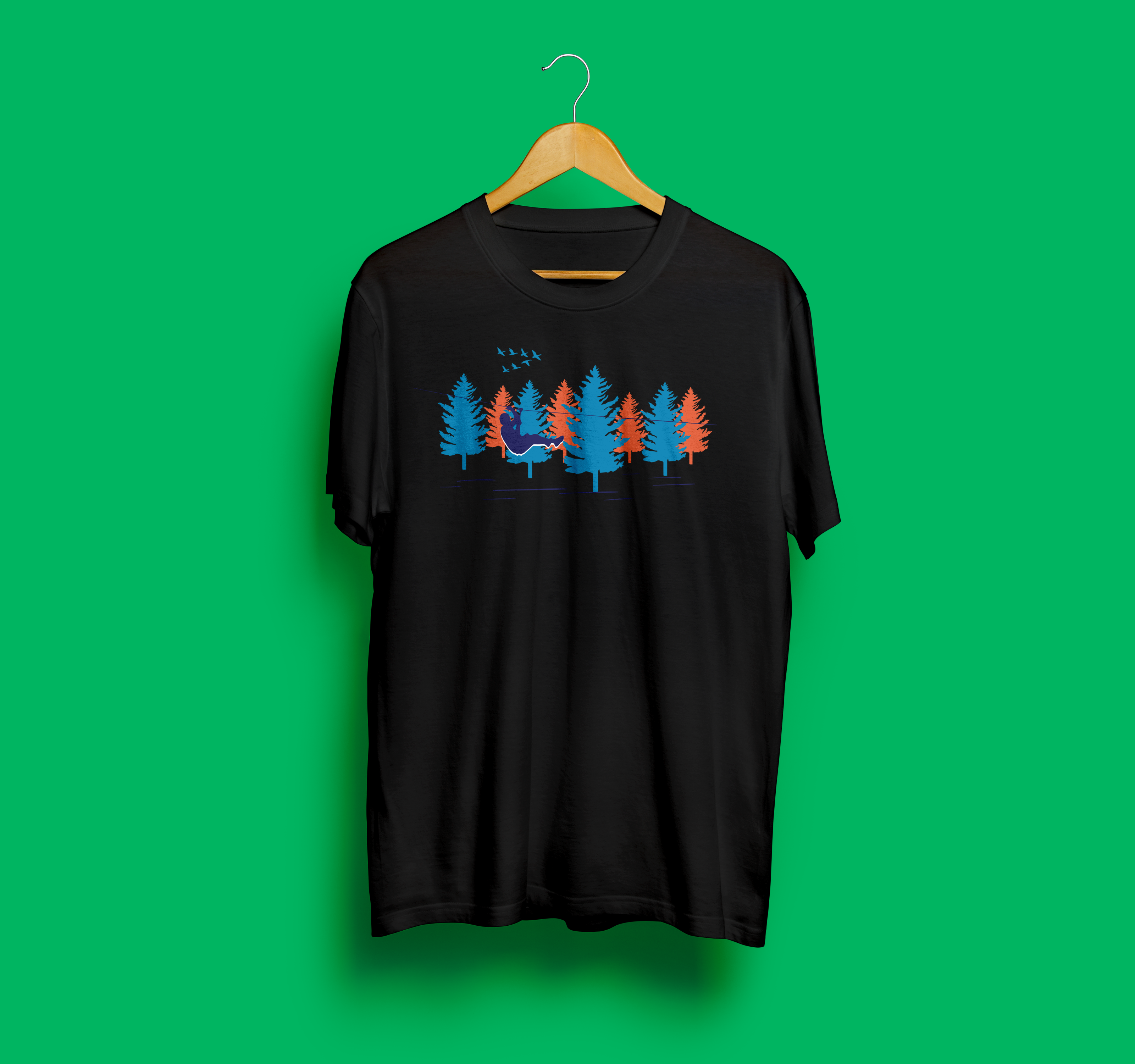 T-shirt Design by Zahid9692 for Kerfoot Canopy Tour | Design #22429358