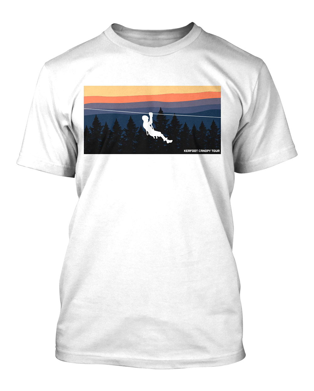 T-shirt Design by 777SKY for Kerfoot Canopy Tour | Design #22466315