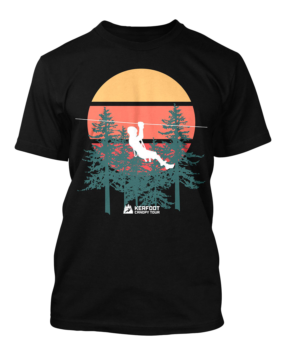 T-shirt Design by 777SKY for Kerfoot Canopy Tour | Design #22482181