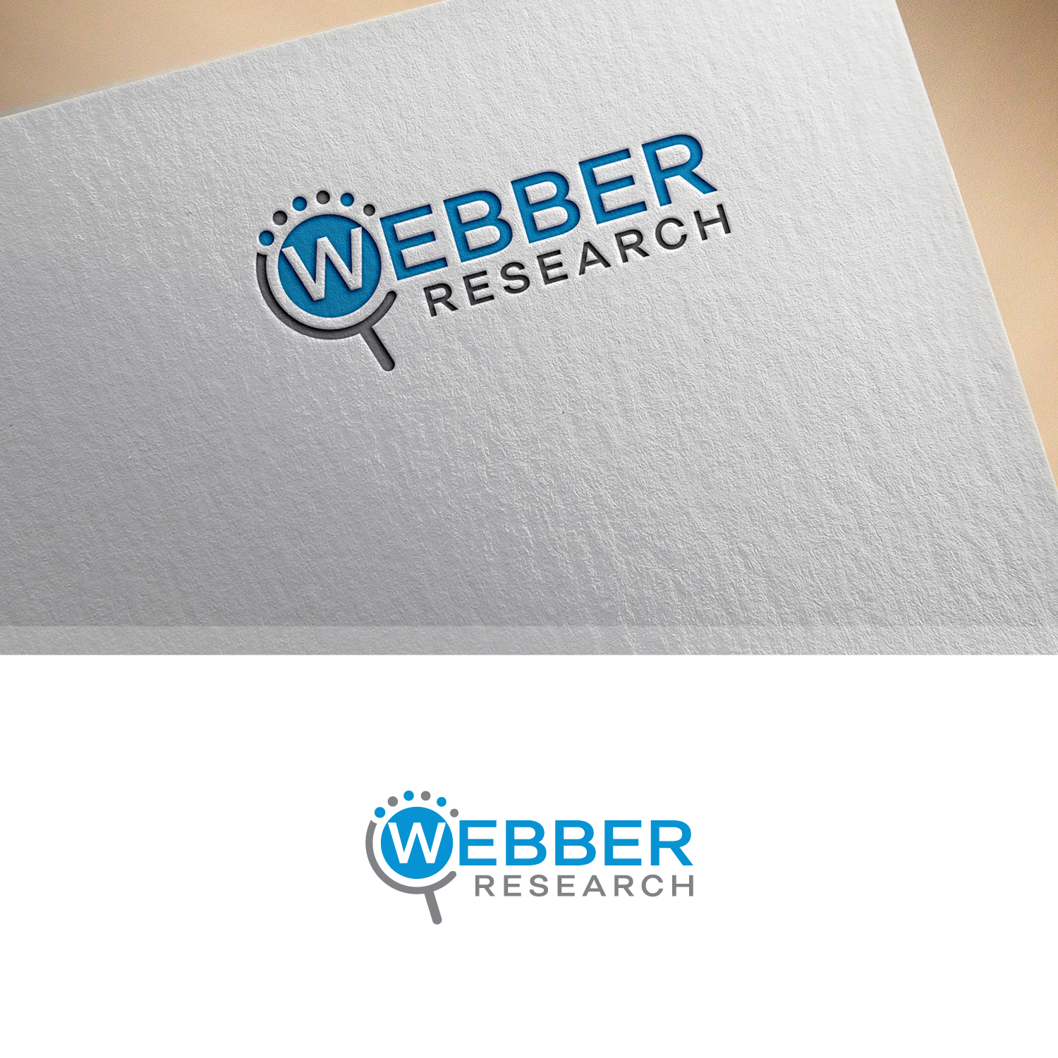 Logo Design by MG.graphics for Webber Research & Advisory LLC | Design #22439788