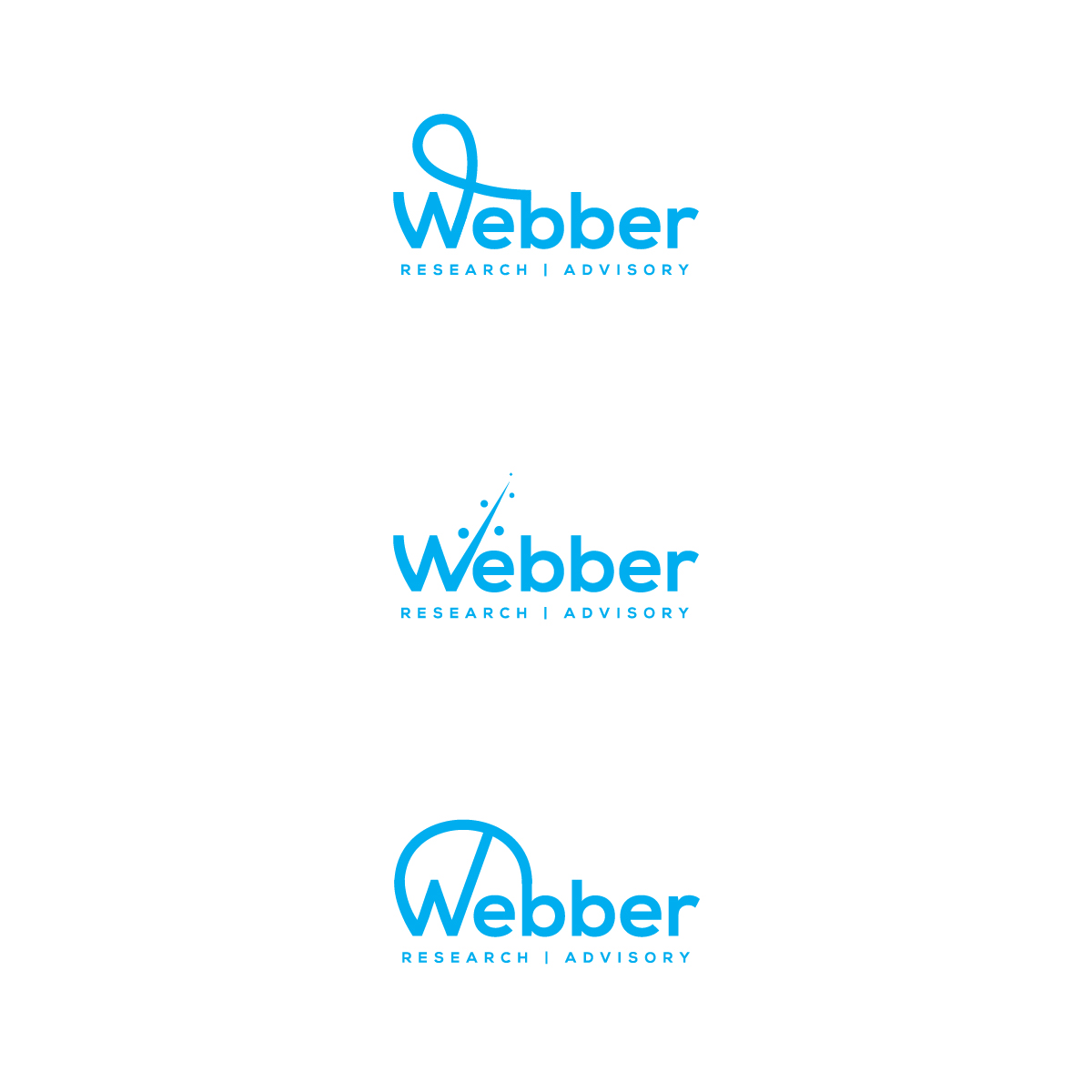 Logo Design by -:SD:- for Webber Research & Advisory LLC | Design #22432876