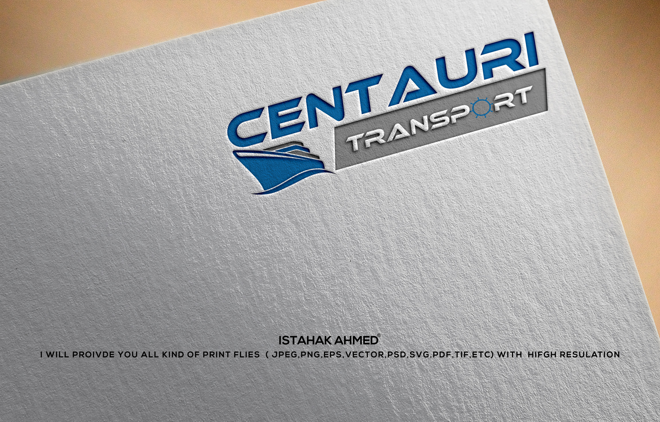 Design de Logo par asrahman 2 pour Centauri Transport, LLC | Design #22432967