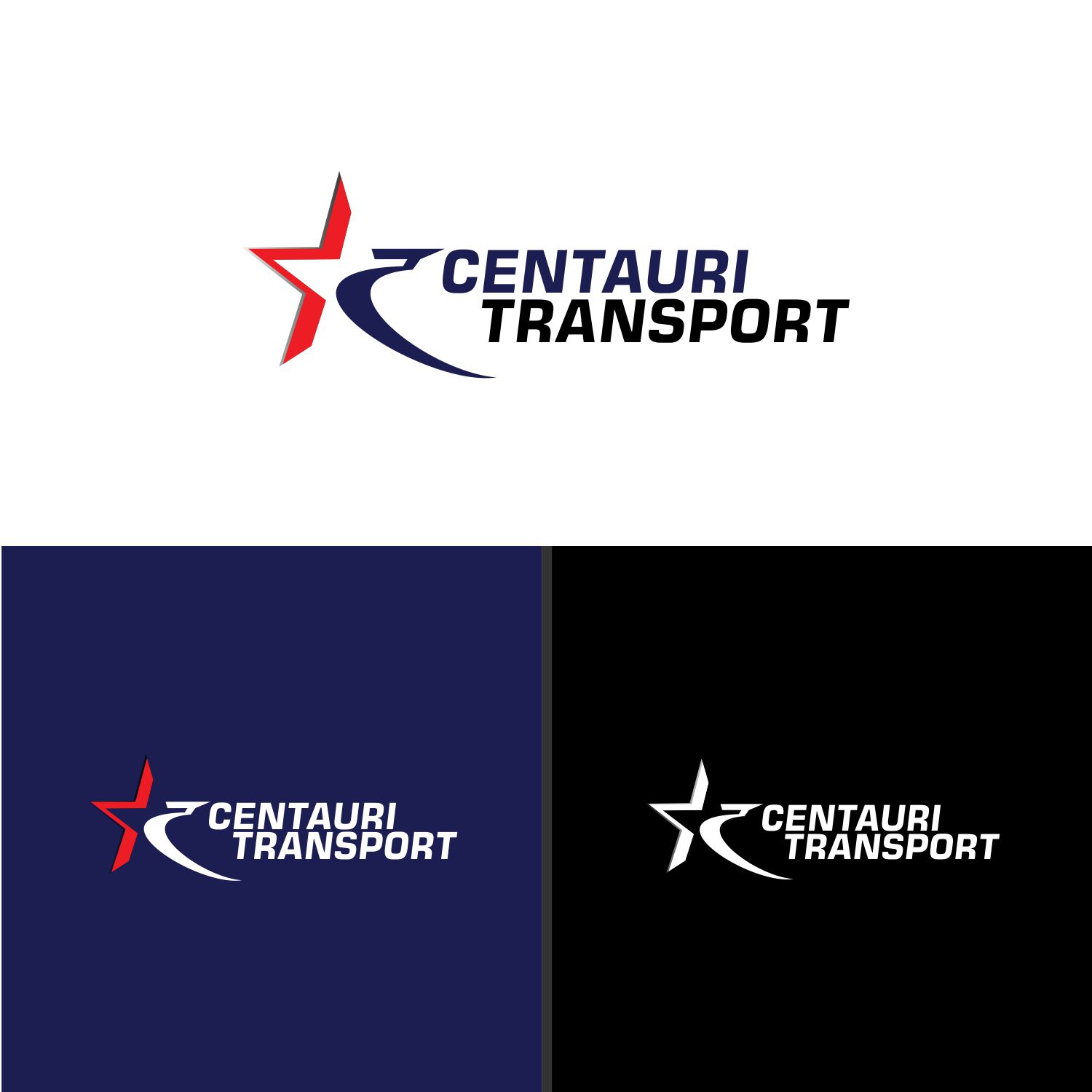 Logo Design by 2662 DESIGN for Centauri Transport, LLC | Design #22428963
