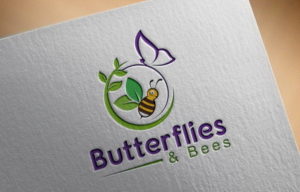 Butterflies & Bees | Logo Design by akterkhadijars