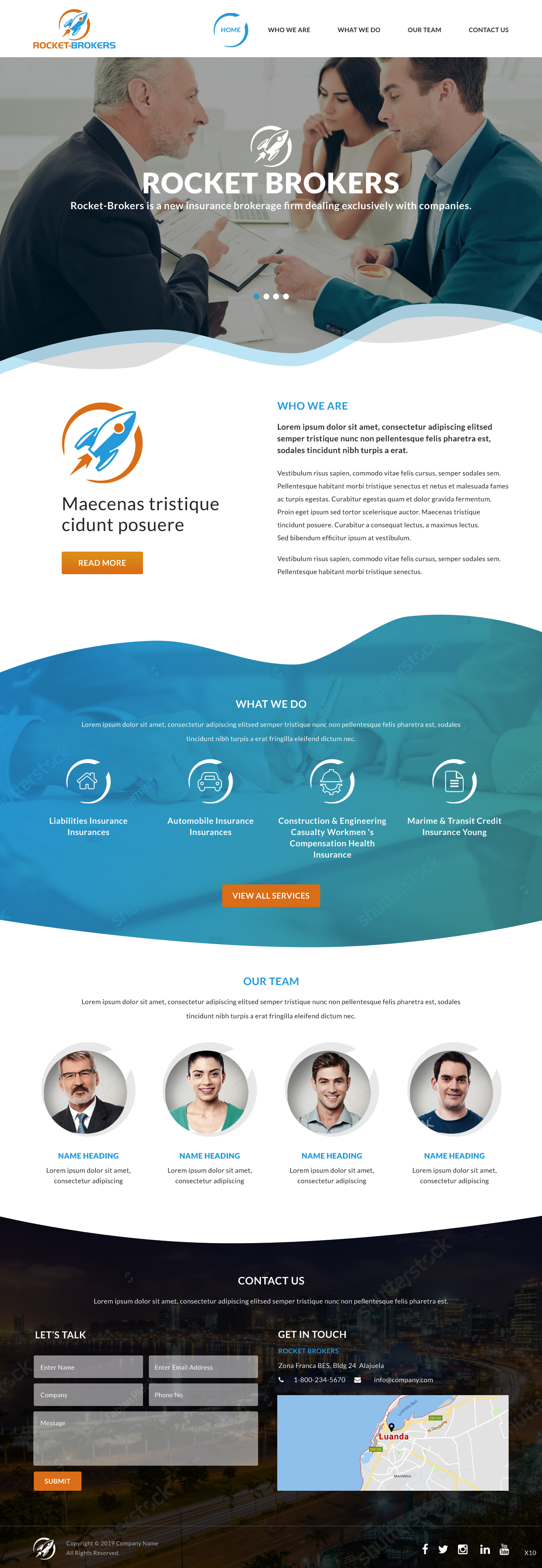 Design de Page d'Accueil par pb pour ROCKET BROKERS | Design #22439476