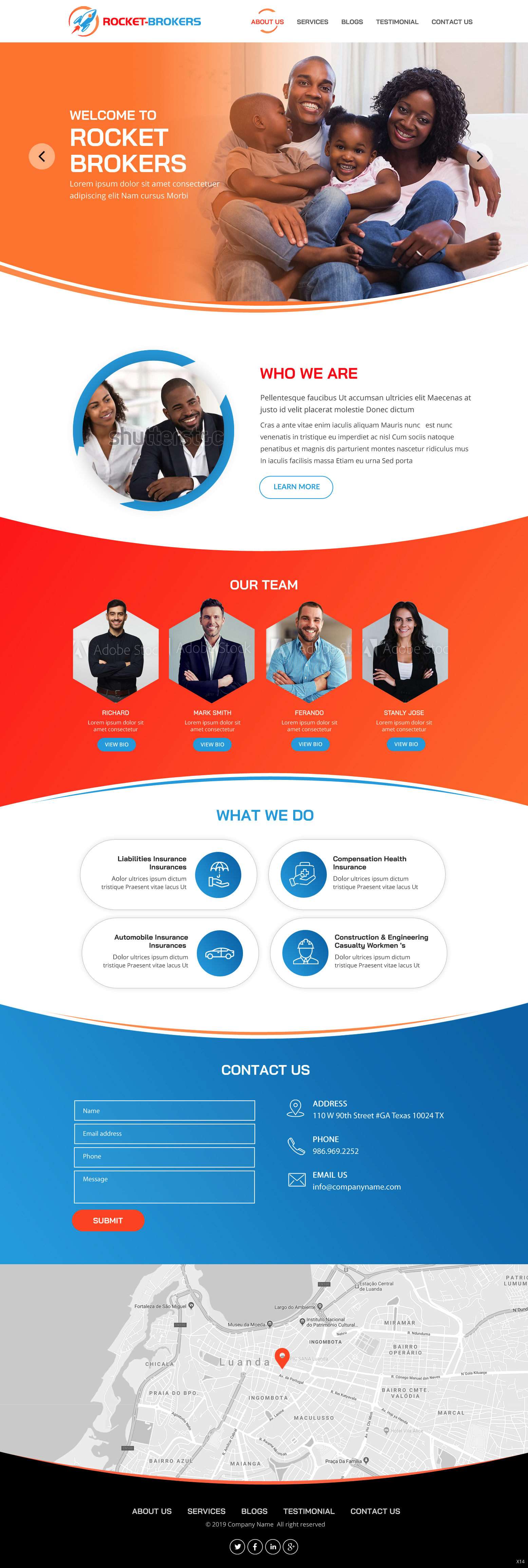 Design de Page d'Accueil par pb pour ROCKET BROKERS | Design #22463398