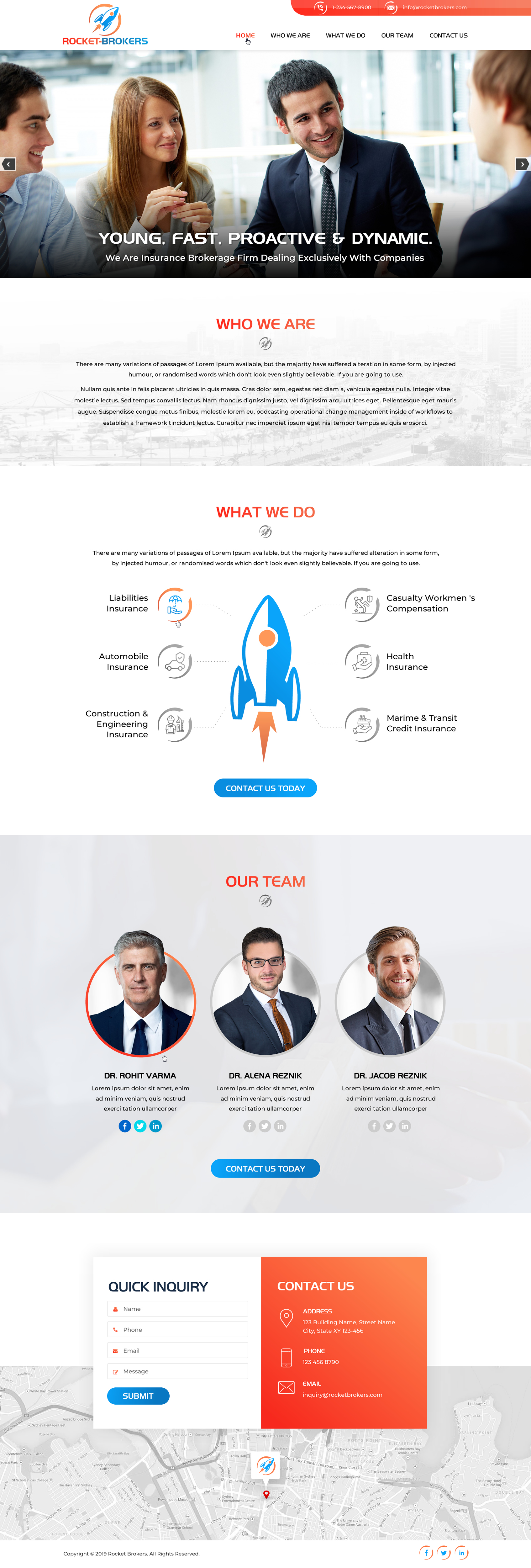 Design de Page d'Accueil par Sbss pour ROCKET BROKERS | Design #22469702