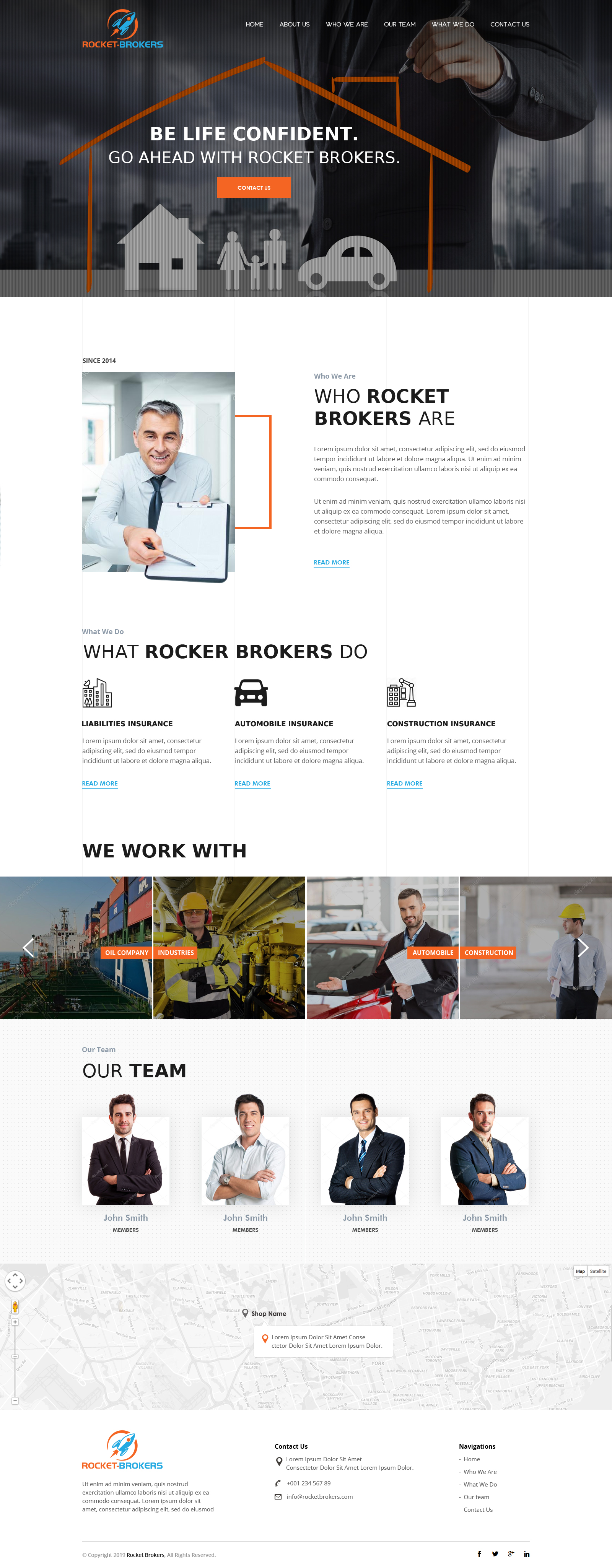Design de Page d'Accueil par PiXthemes pour ROCKET BROKERS | Design #22471911