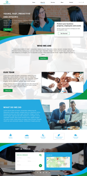 Landing Page Design by Ronit Banerjee for ROCKET BROKERS | Design #22446582