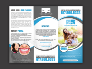 Trifold flyer for our dental clinic (the Smile Institute) | Design de Flyer par n214008