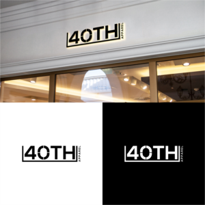 40th APPAREL  | Logo-Design von tejo
