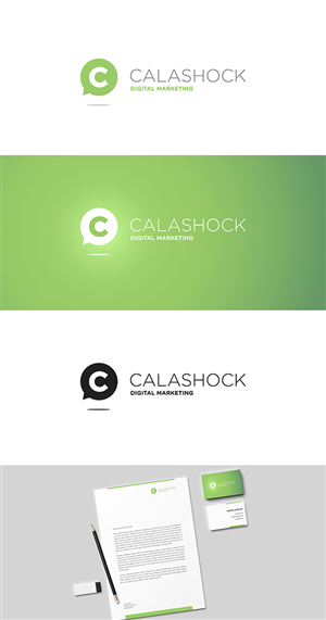 Logo Design by FMatos for Calashock Digital | Design: #3460826