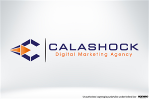 Logo Design by Bonaro Designs for Calashock Digital | Design: #3042762