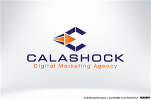Logo Design by Bonaro Designs for Calashock Digital | Design: #3042765