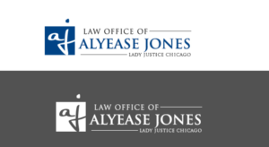 "Law Office of Alyease Jones" or "Lady Justice Chicago" | Logo Design by Borun