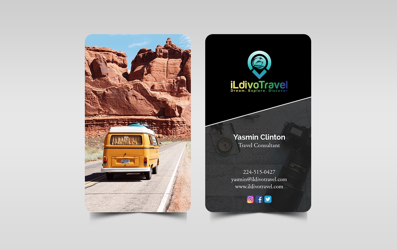 Business Card Design by Pointless Pixels India for this project | Design #22440015