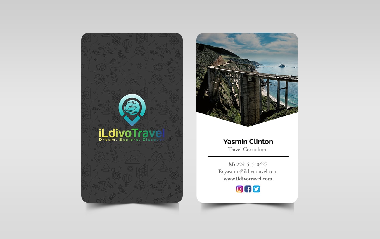 Business Card Design by Pointless Pixels India for this project | Design #22440187