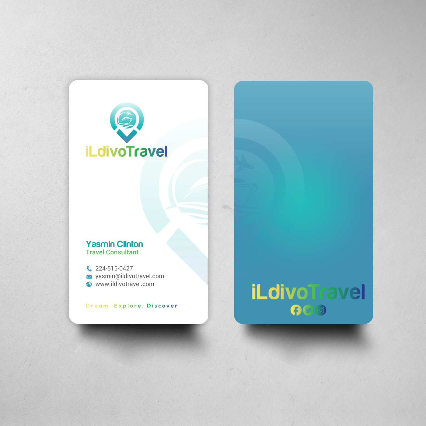 Business Card Design by chandrayaan.creative for this project | Design #22445721
