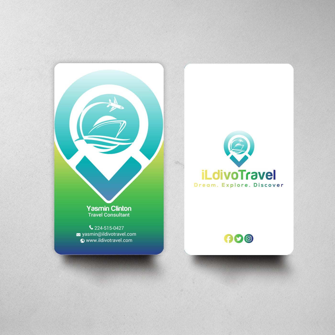 Business Card Design by chandrayaan.creative for this project | Design #22445725