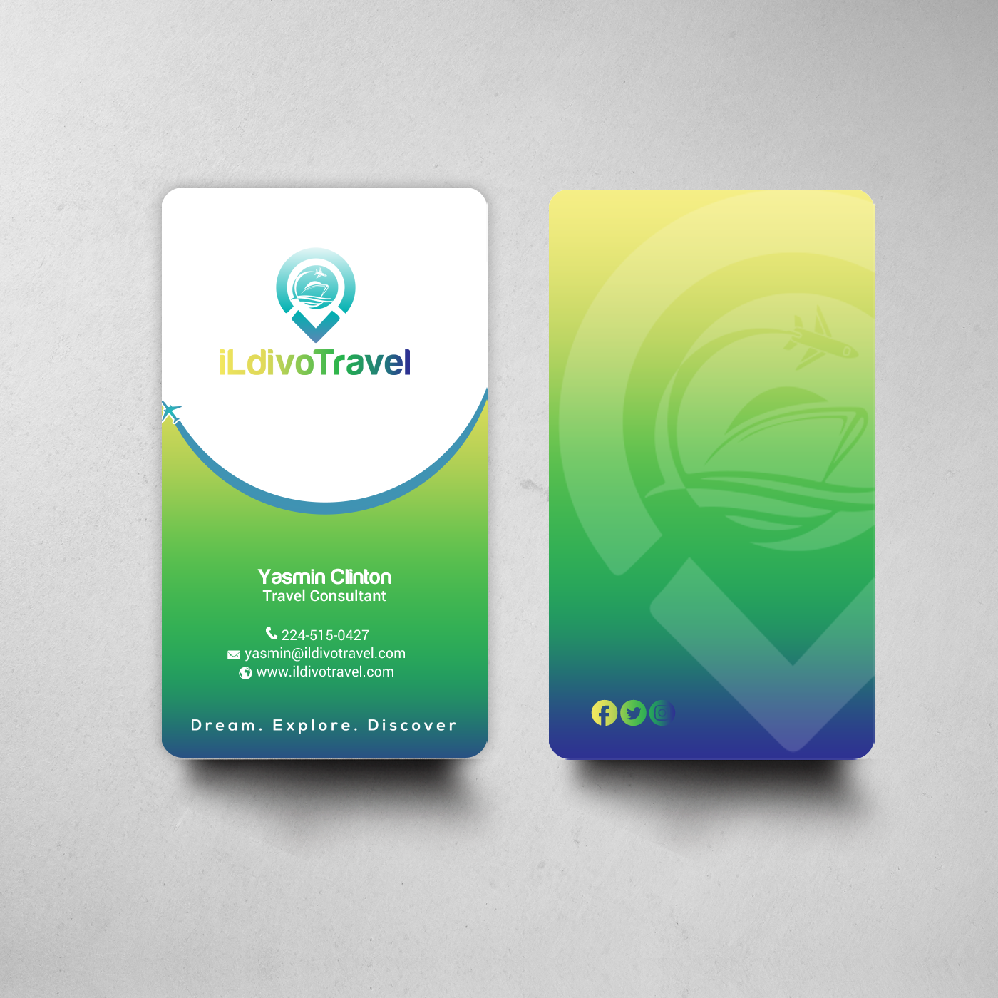 Business Card Design by chandrayaan.creative for this project | Design #22445726