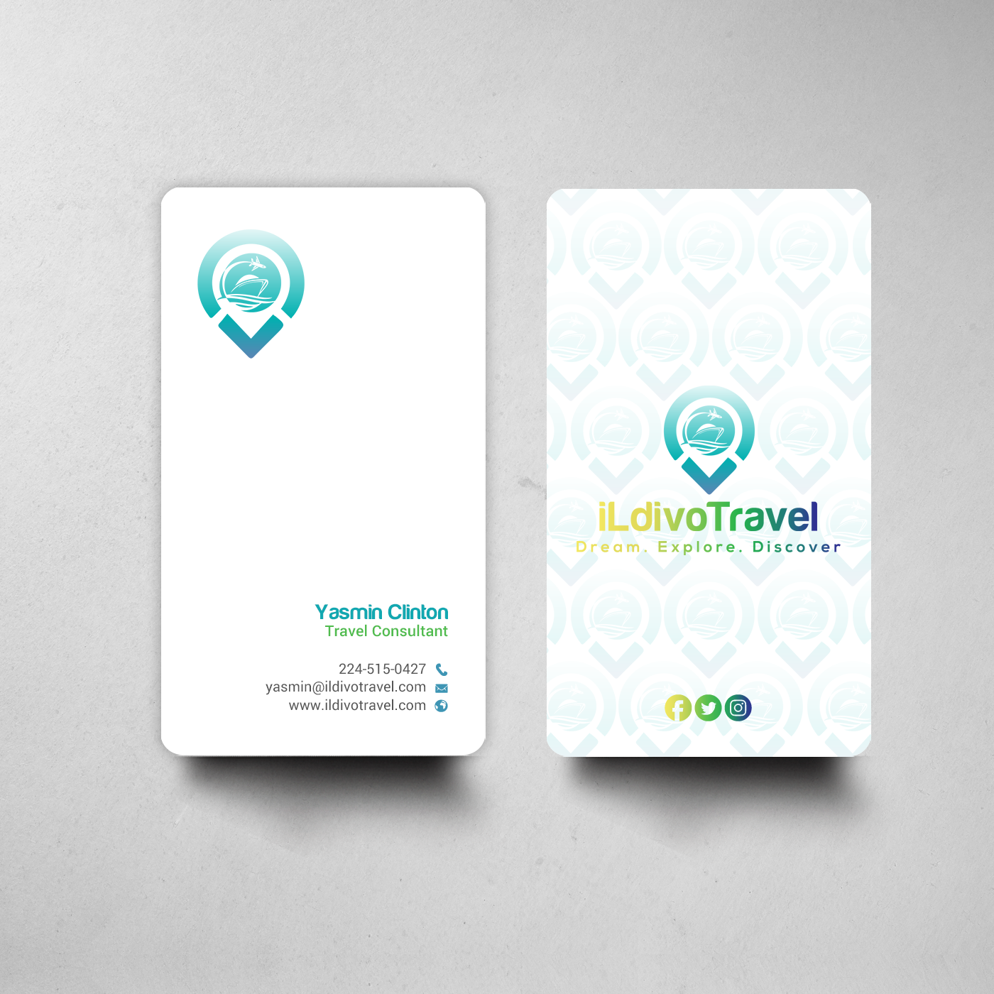 Business Card Design by chandrayaan.creative for this project | Design #22445727