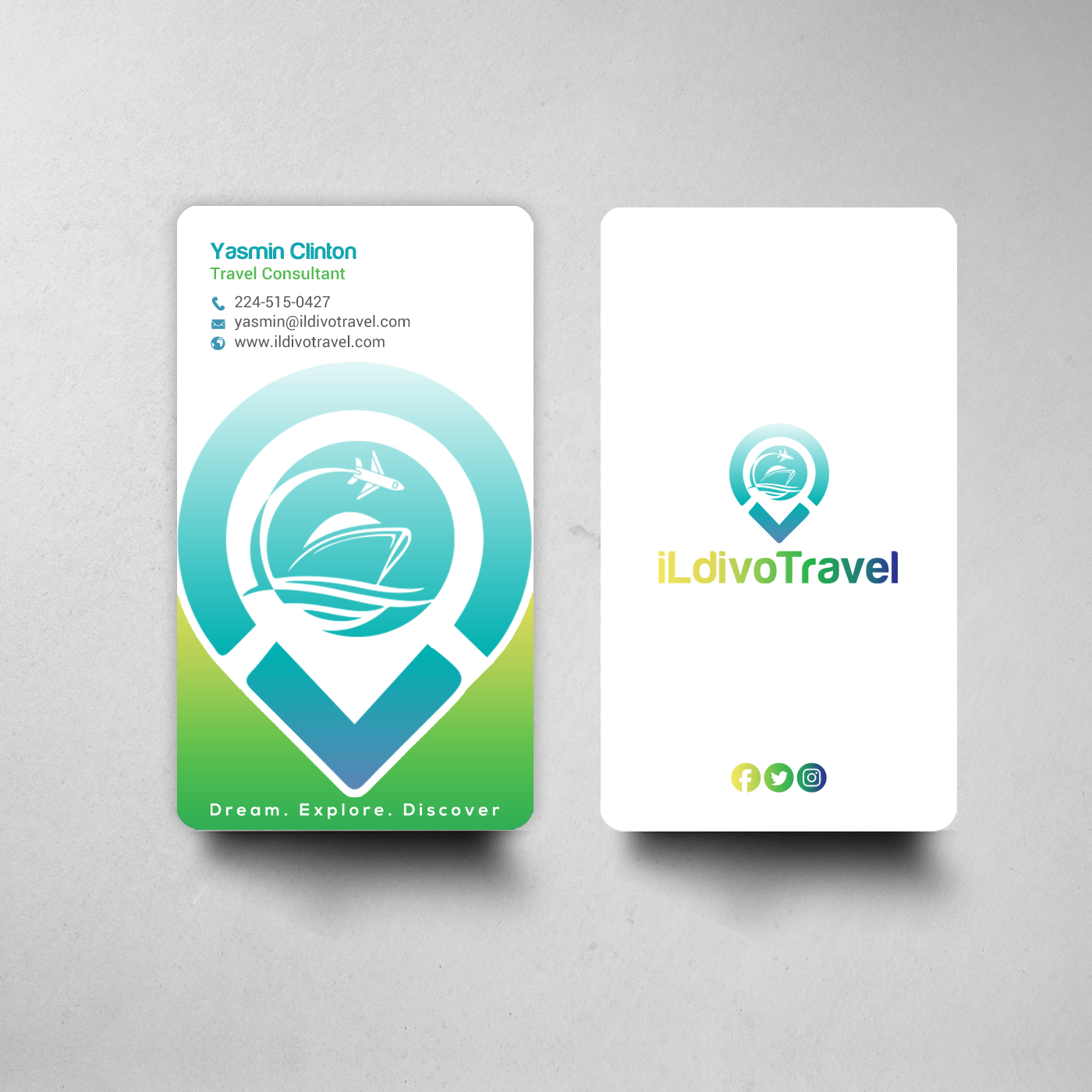 Business Card Design by chandrayaan.creative for this project | Design #22445728