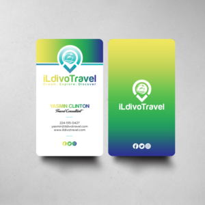 Eye Grabbing - Travel Consultant Business Card | Business Card Design by chandrayaan.creative