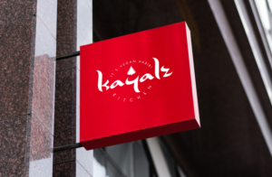 Kayalz Kitchen “it’s vegan habibi” | Diseño de Logo por GLDesigns