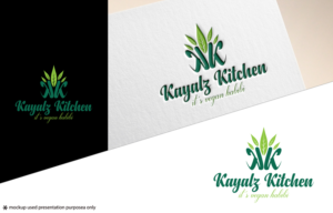 Kayalz Kitchen “it’s vegan habibi” | Design de Logo par Juli creation
