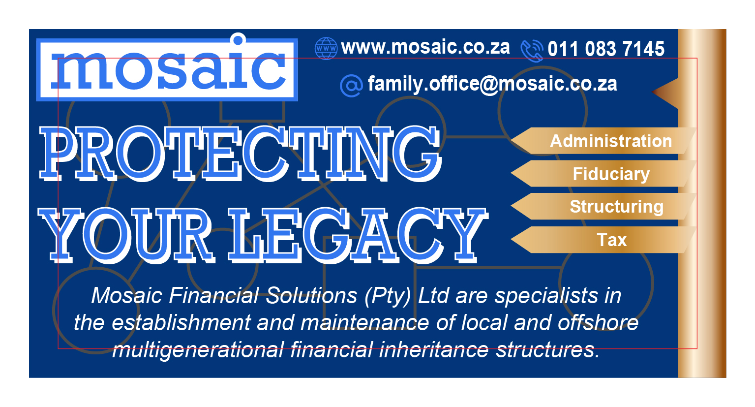 Diseño de Anuncio de Prensa por Sheingart para Mosaic Financial Solutions (Pty) Ltd | Diseño #22445603