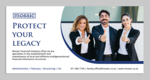 Newspaper Ad Design by AbyJohns for Mosaic Financial Solutions (Pty) Ltd | Design: #22445780