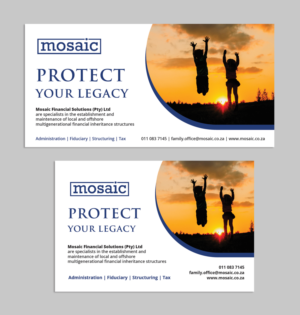 Newspaper Ad Design by AbyJohns for Mosaic Financial Solutions (Pty) Ltd | Design: #22453311