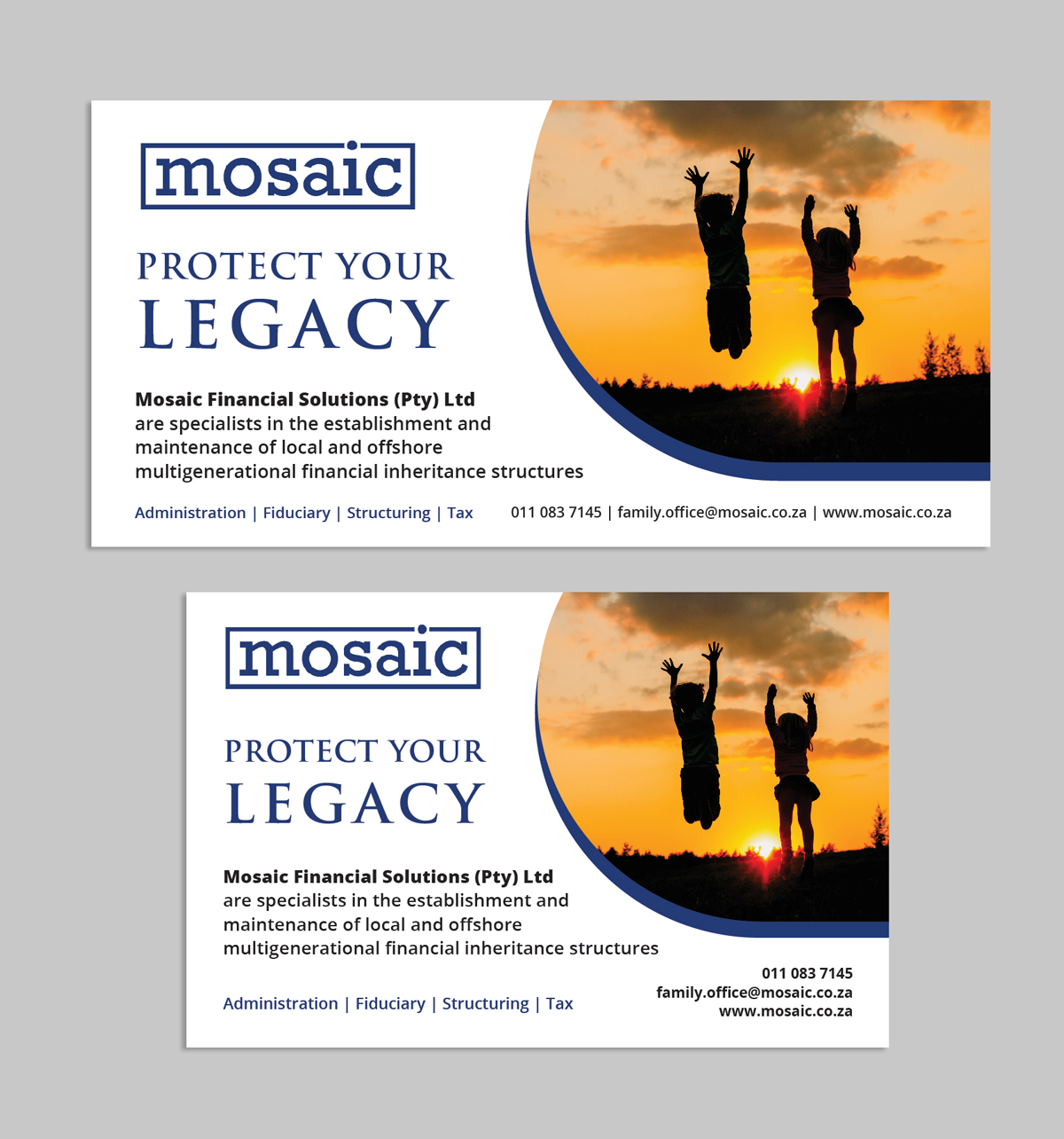 Newspaper Ad Design by AbyJohns for Mosaic Financial Solutions (Pty) Ltd | Design #22458624