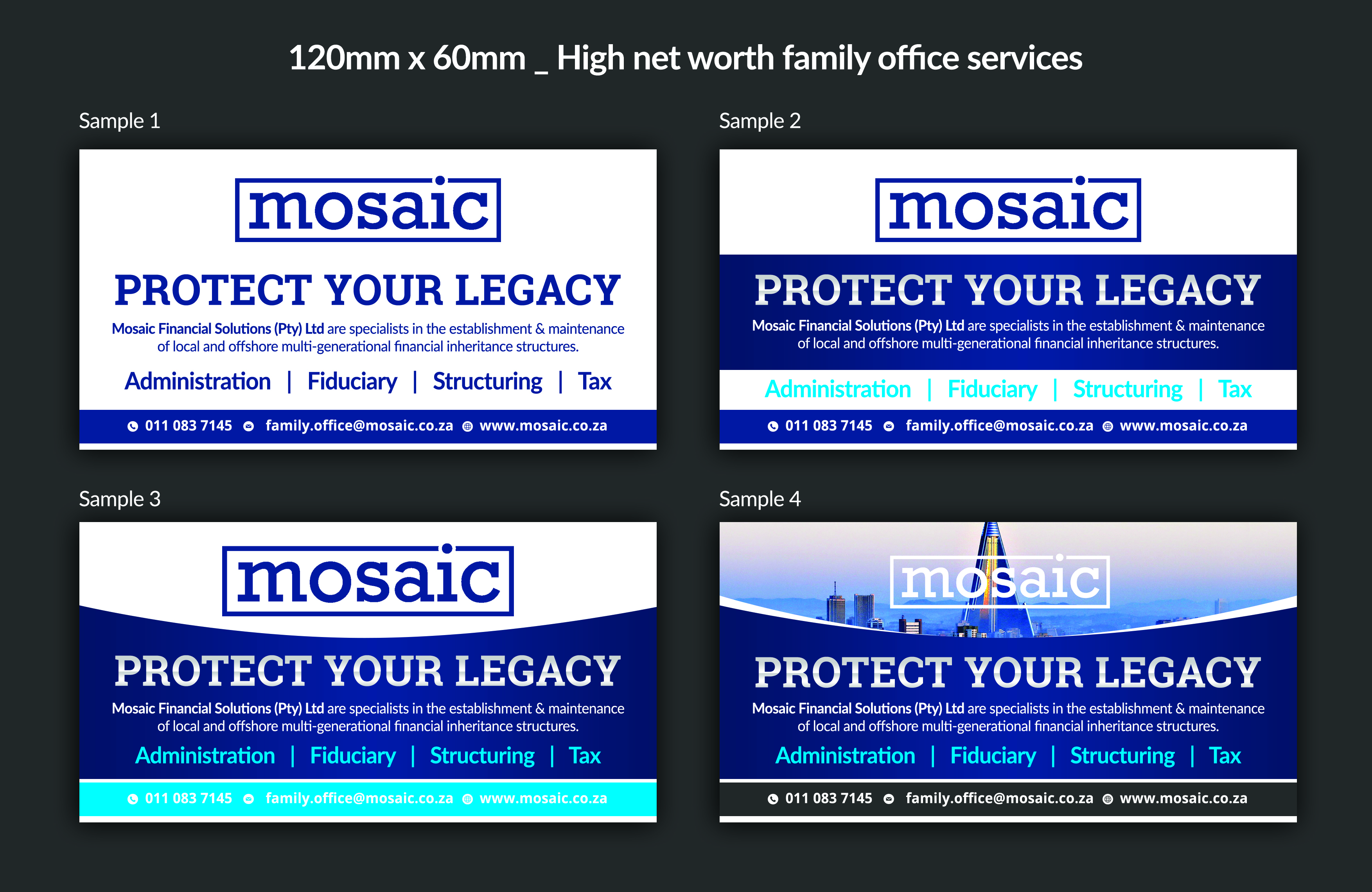 Newspaper Ad Design by ARTOGRAPHY for Mosaic Financial Solutions (Pty) Ltd | Design #22440214