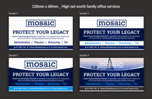 Newspaper Ad Design by ARTOGRAPHY for Mosaic Financial Solutions (Pty) Ltd | Design: #22440214